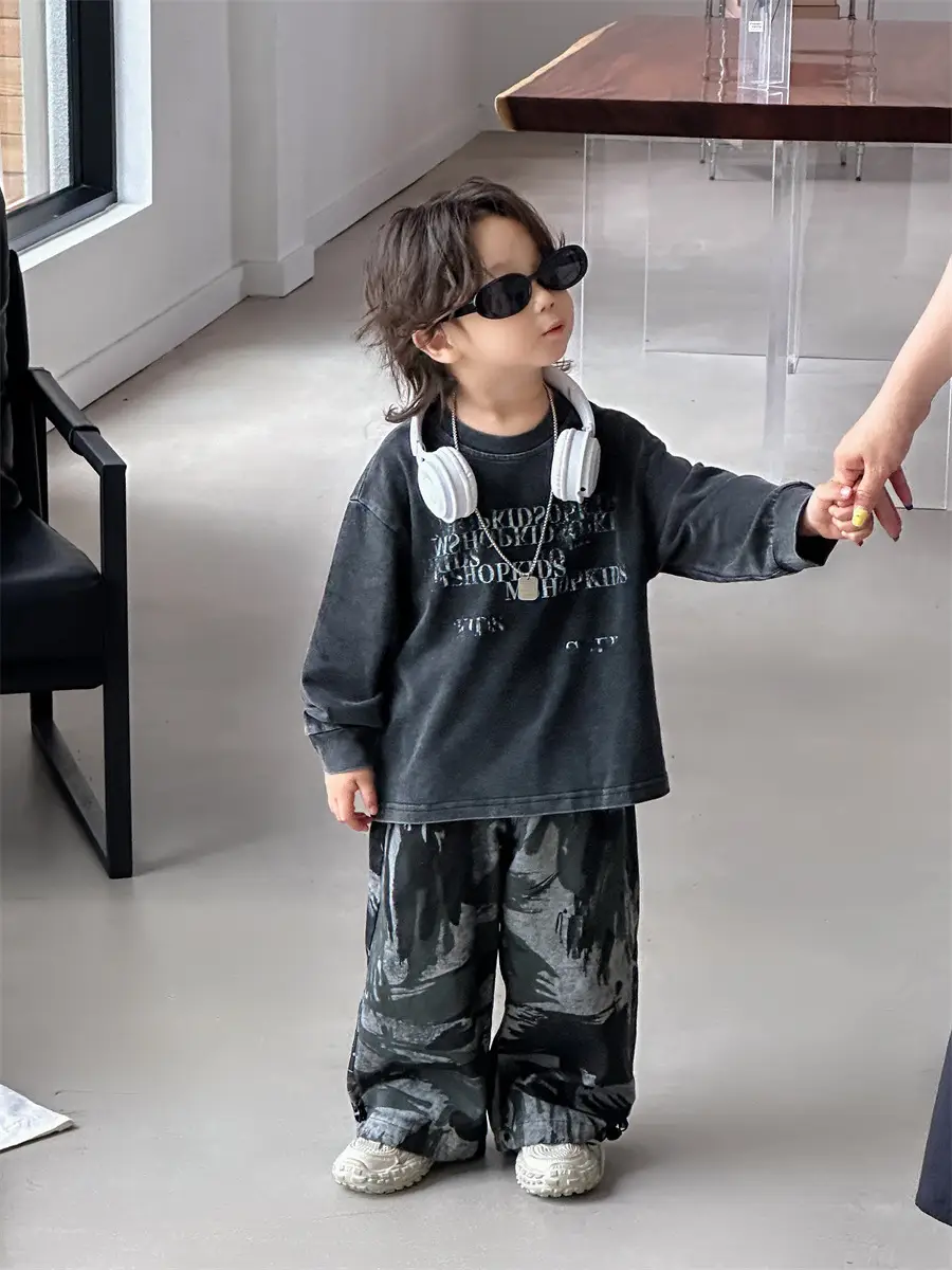 Boys Korean Style Loose Autum T-Shirt 2025 — feature 18
