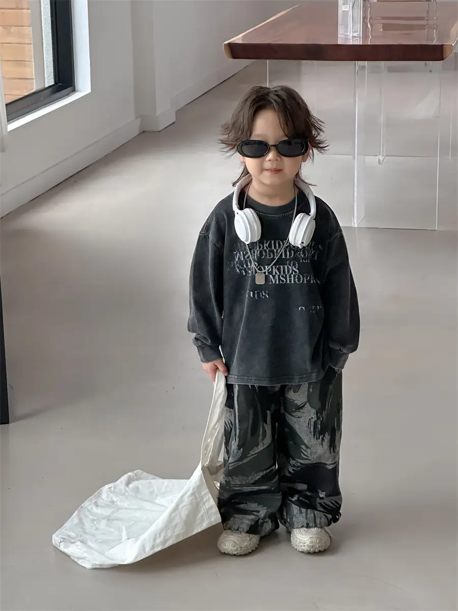 Boys Korean Style Loose Autum T-Shirt 2025 — feature 20
