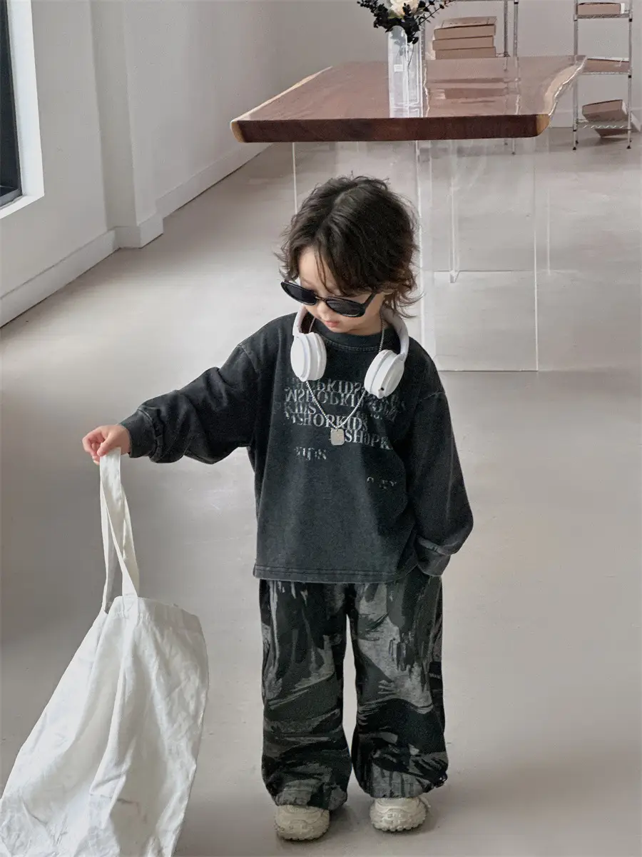Boys Korean Style Loose Autum T-Shirt 2025 — feature 21