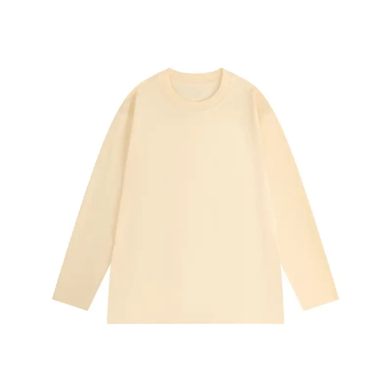 Japanese 230g Long Sleeve T-Shirt White Men Winter - Image 3