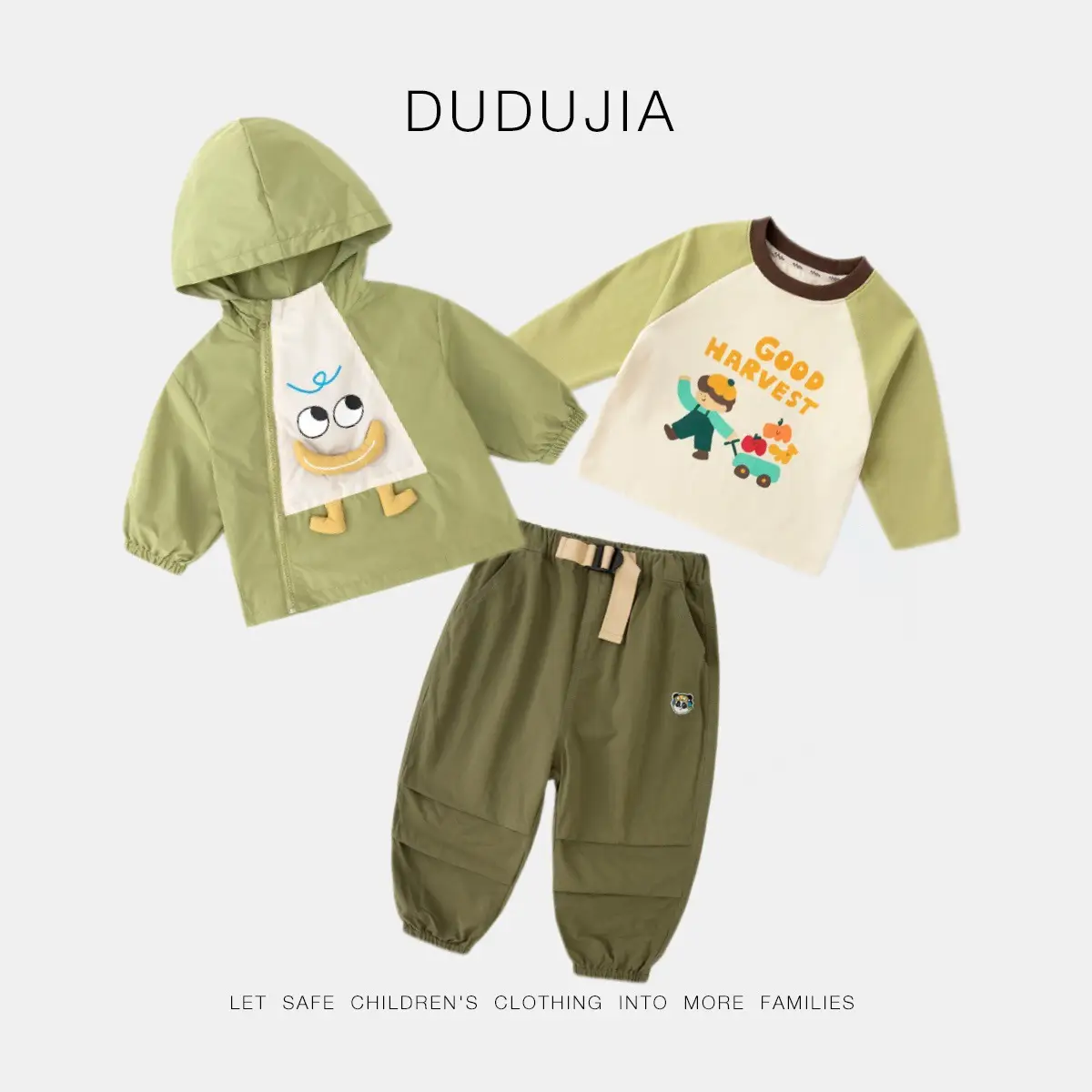 Dudu's Baby Long Sleeve T-Shirt Cream Red Spring Kids