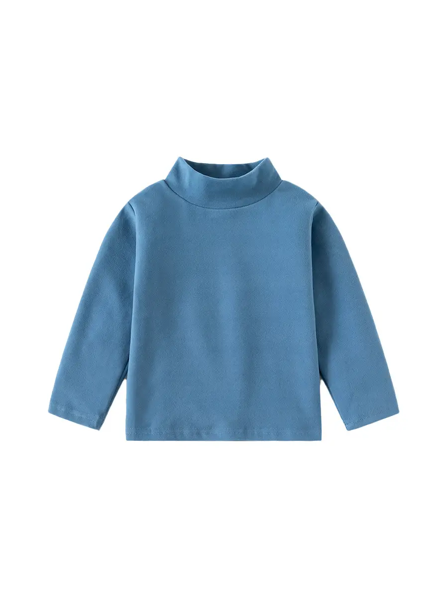 Blue German Velvet T-Shirt for Boys Autumn Winter - Image 7