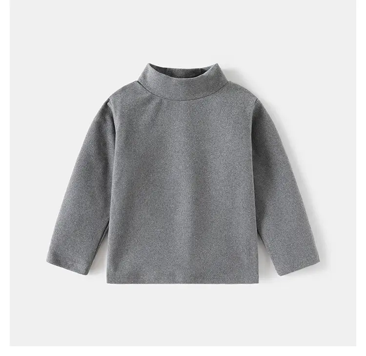Blue German Velvet T-Shirt for Boys Autumn Winter — feature 13
