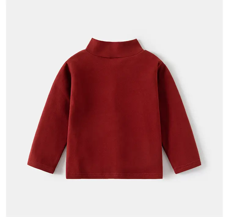 Blue German Velvet T-Shirt for Boys Autumn Winter — feature 16