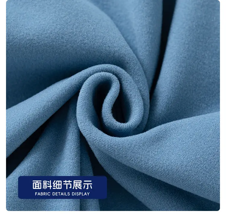 Blue German Velvet T-Shirt for Boys Autumn Winter — feature 20