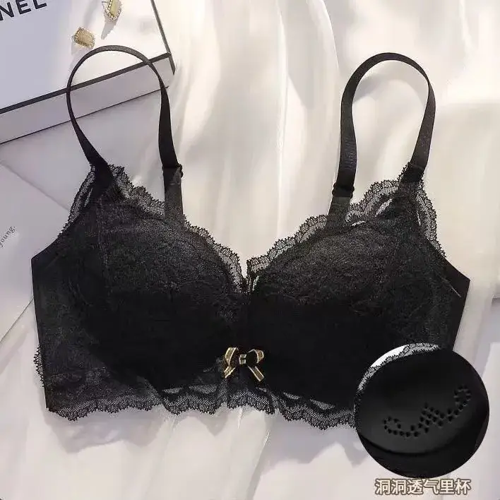 Women's Underwear Small Chest Push-Up Lace Bra