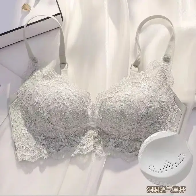 Women's Underwear Small Chest Push-Up Lace Bra