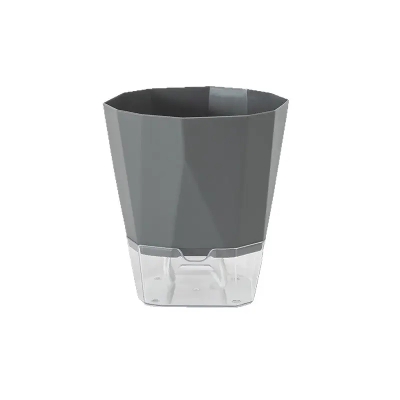 Scandinavian Simple Lazy Self-absorbing Flower Pot Internet Celebrity Green Rose Plastic Balcony Indoor Hydroponic Flower Pot