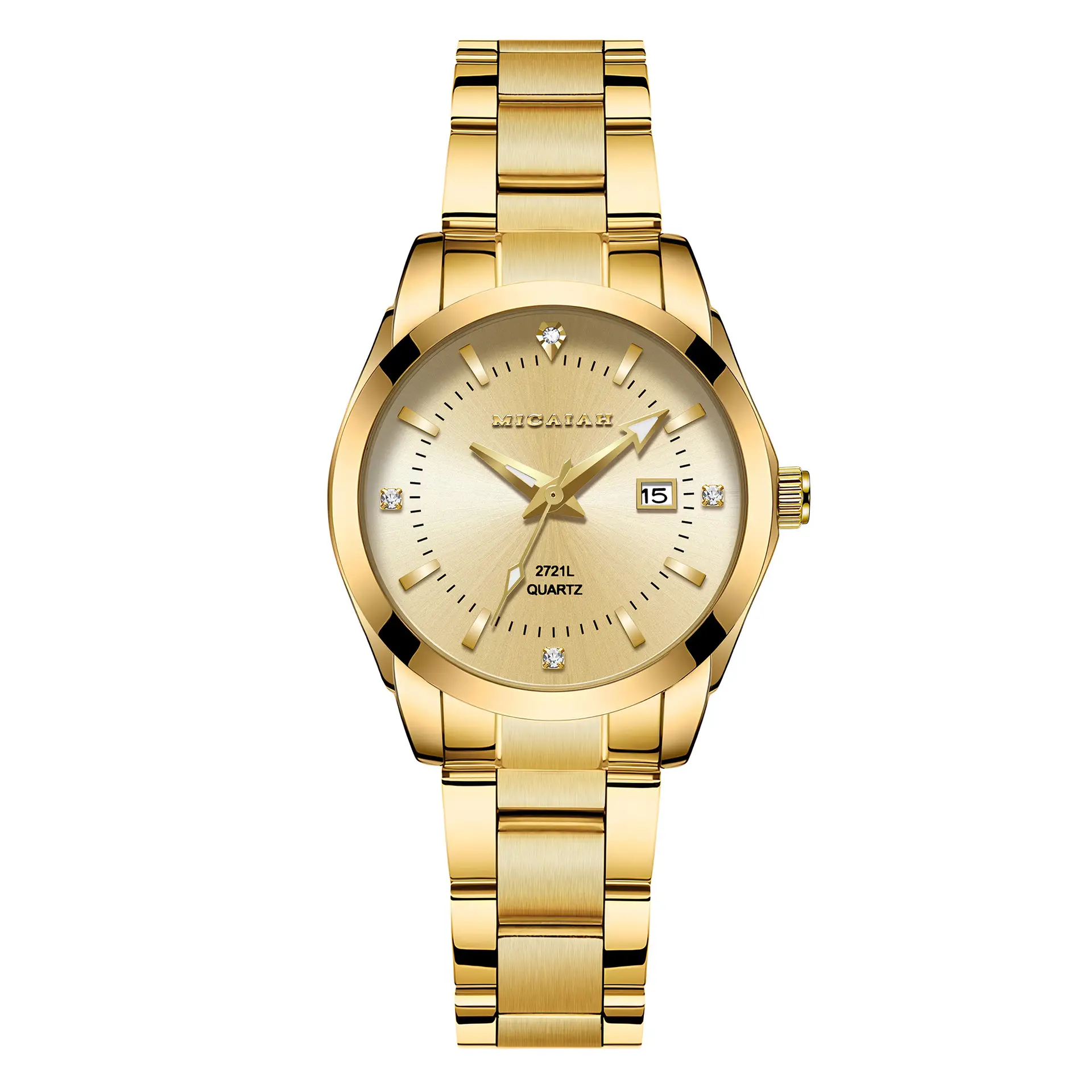 Men's Stainless Steel Waterproof Watch with Cross-Border Calendar - Image 9