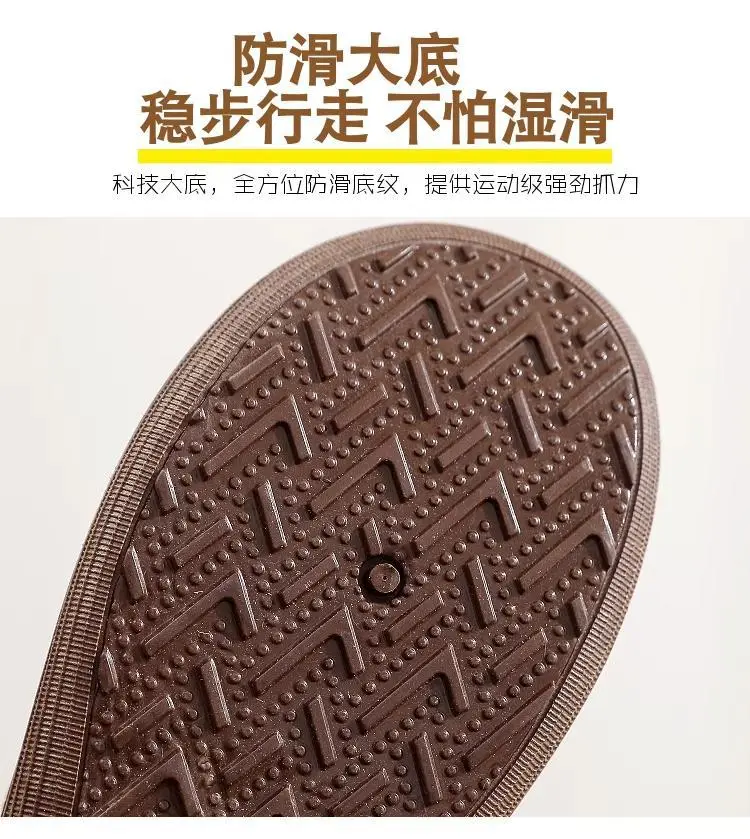 New Old Beijing Cloth Shoes Non-slip Soft Sole Comfortable Middle-aged Mother Shoes New Chinese Style National Style Linen Lazy Fisherman Shoes — feature 4