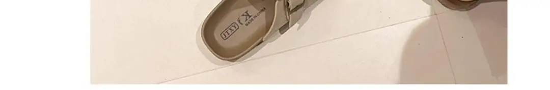 Birkenstock Shoes for Women Wholesale New Spring and Summer Retro Closed-Toe Half Slippers for Outdoor Wear Flat Slip-On Lazy Shoes — feature 10