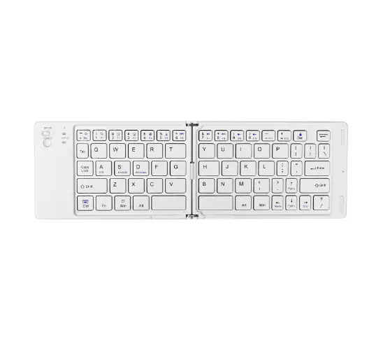 Bluetooth Folding Keyboard Wireless Tablet Universal Portable Waterproof Rechargeable Ultra-Thin Mini External Keyboard - Image 2