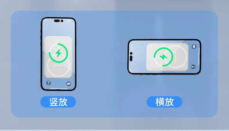 New Magsafe gradient magnetic bracket wireless charging treasure portable mobile power mini 10000 mA — feature 18