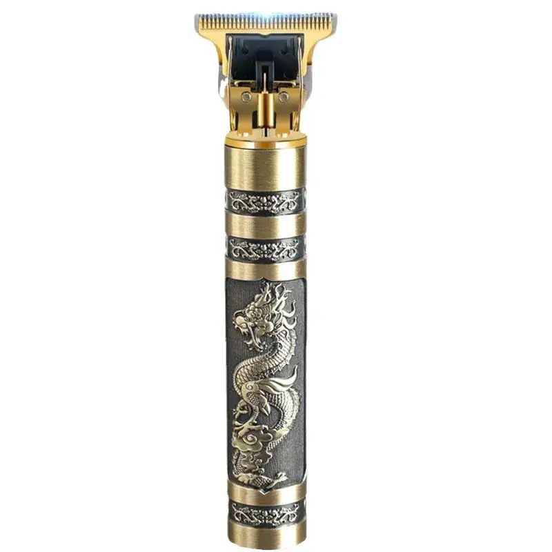 Rechargeable Hair Clipper with Dragon Design - Image 17