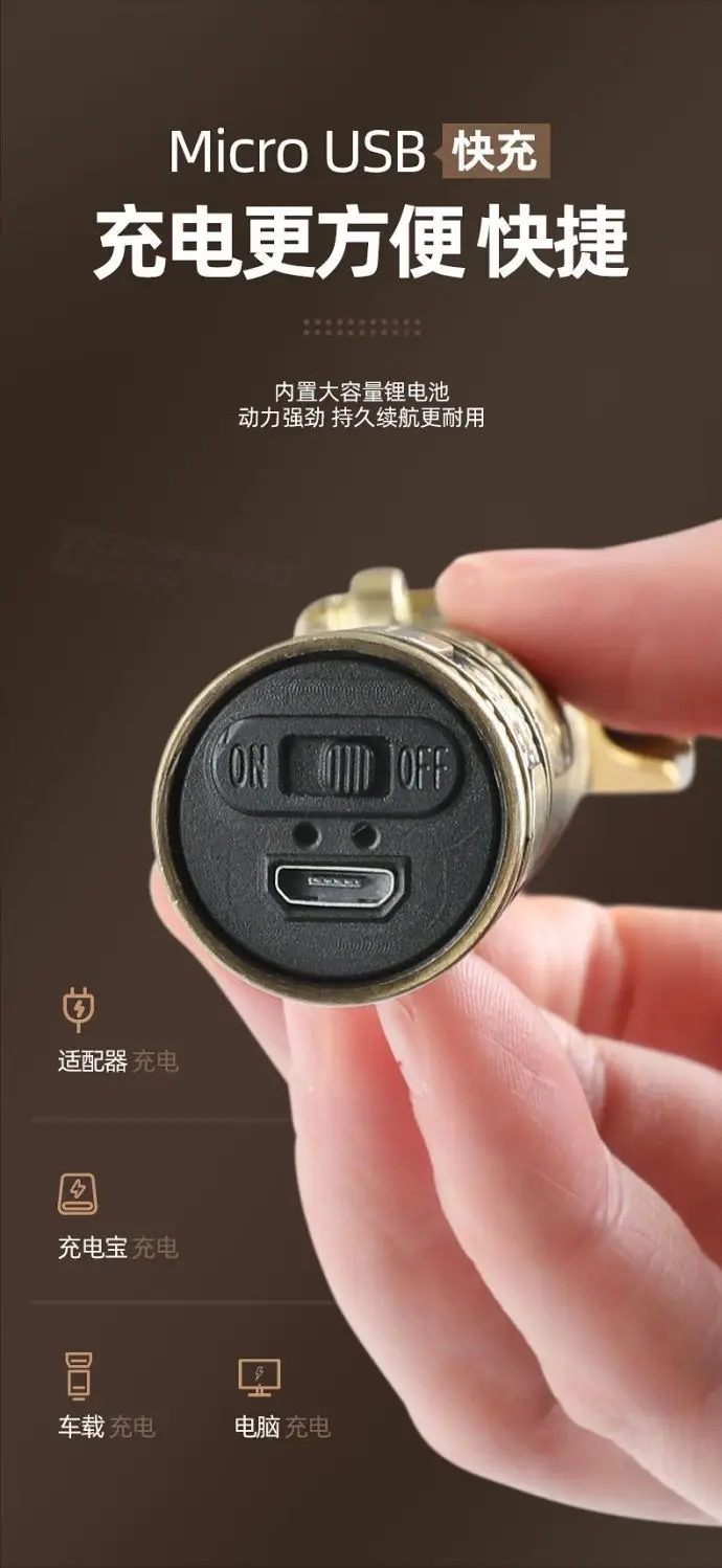 Rechargeable Hair Clipper with Dragon Design — feature 13