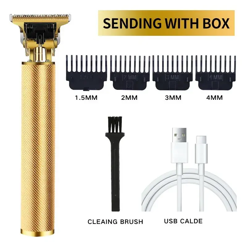 Rechargeable Hair Clipper with Dragon Design - Image 10