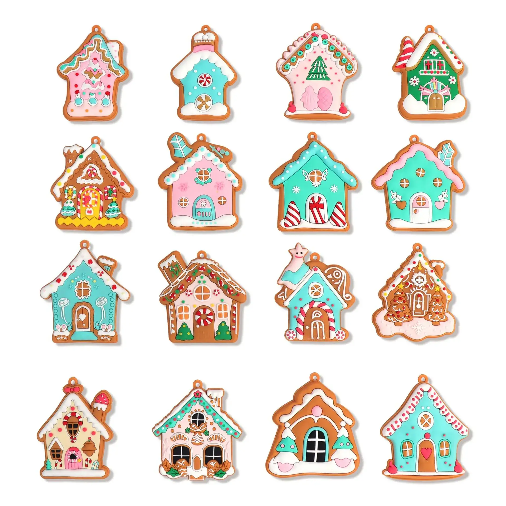 Christmas Gingerbread Man Ornaments Bar Code Sticking - Image 16