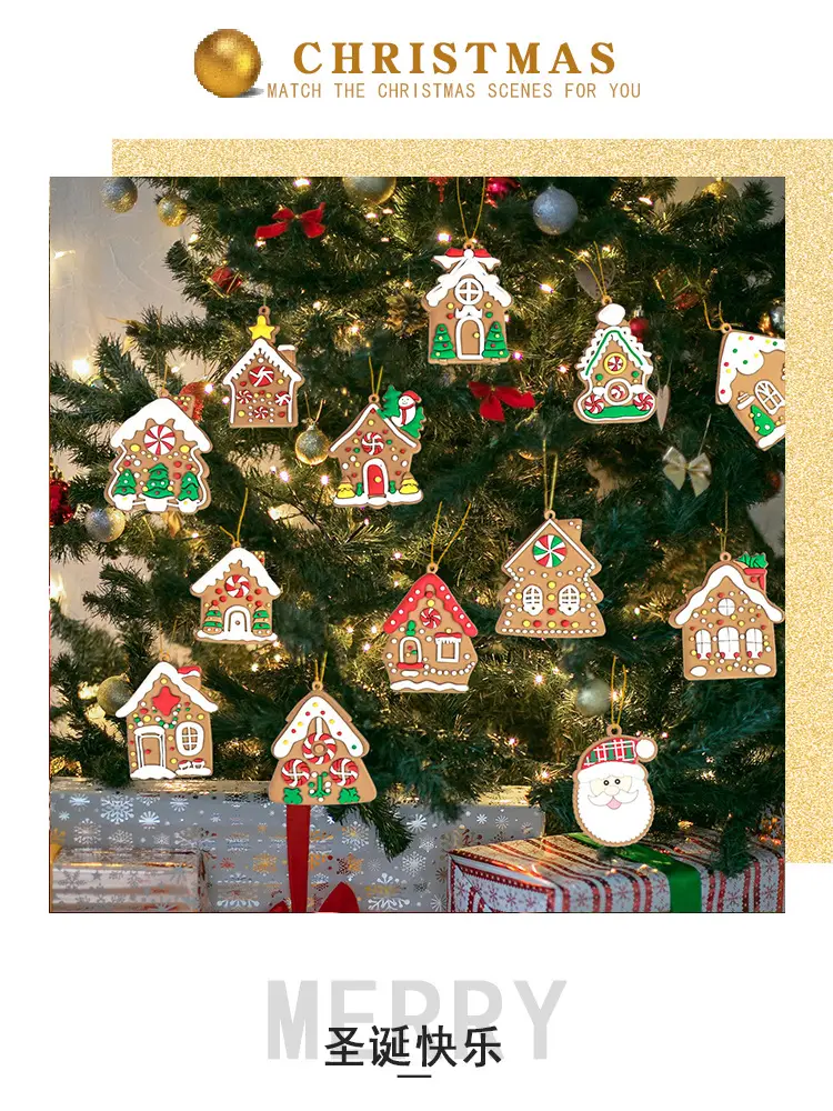 Christmas Gingerbread Man Ornaments Bar Code Sticking — feature 12