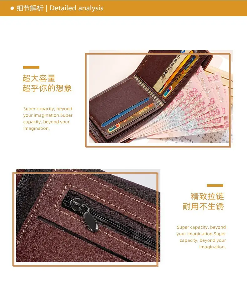 Men's Black Croc Leather Belt Wallet with Automatic Buckle — feature 8