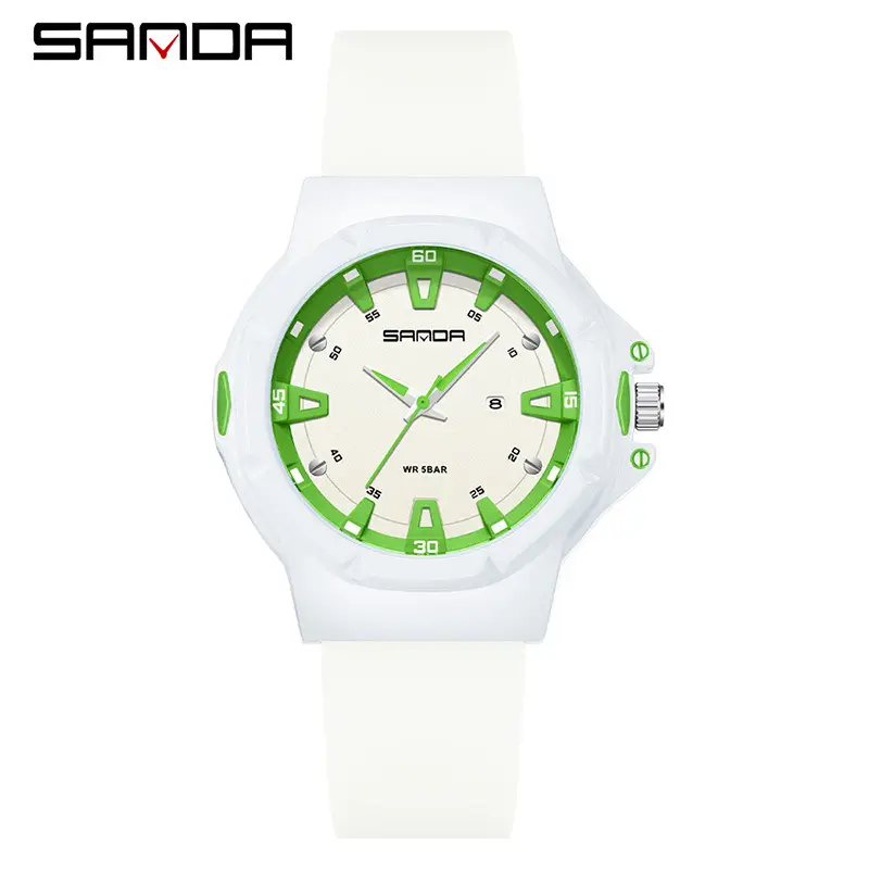 Sanda Kids Silicone Waterproof Quartz Watch - Image 3