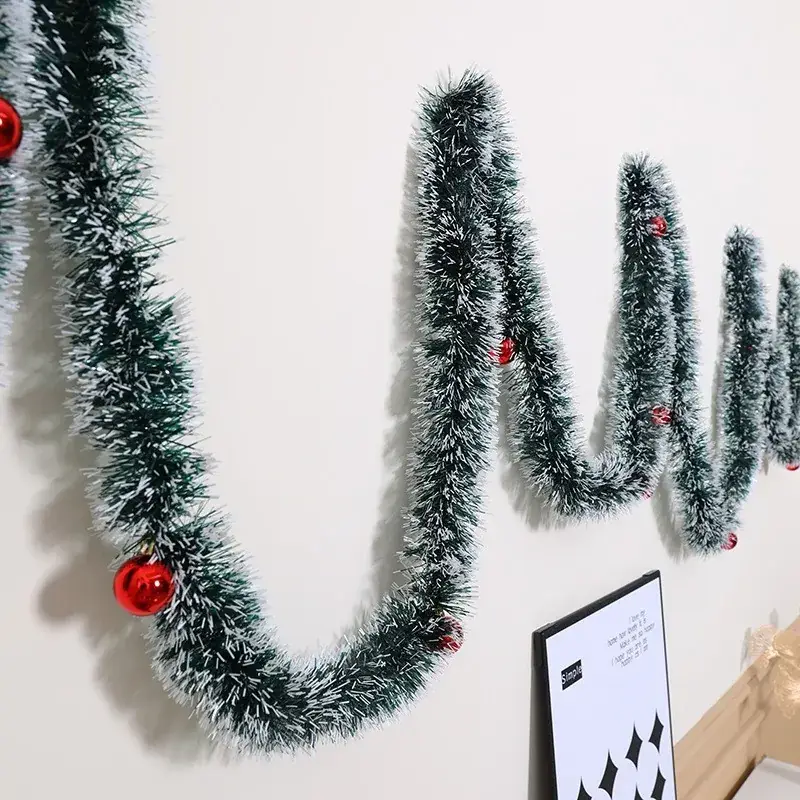 Christmas Tree Decor with Bow, Strips & Lights - Image 6