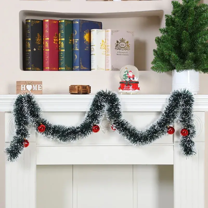 Christmas Tree Decor with Bow, Strips & Lights - Image 7