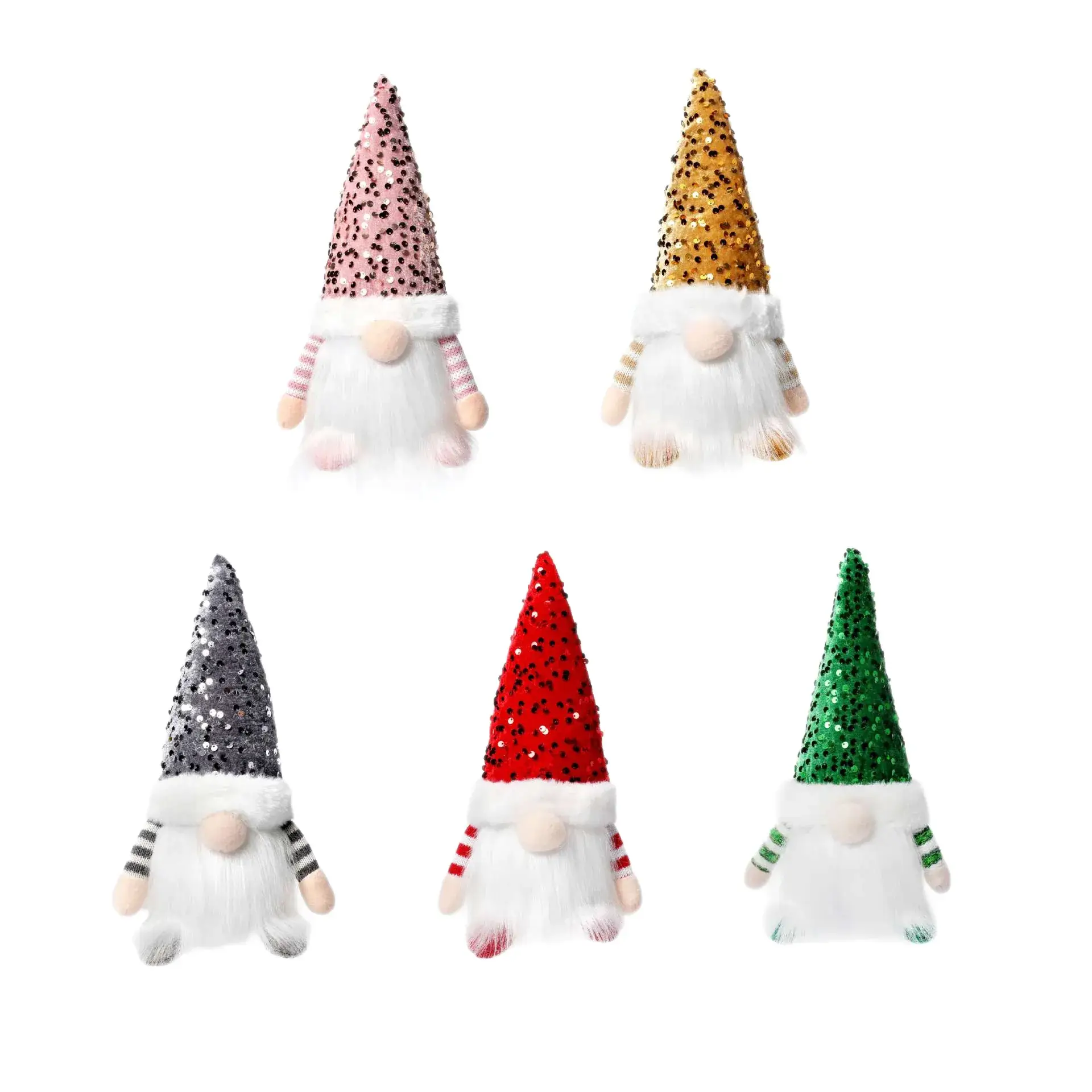 Red Christmas Gnome with High Lighted Top - Image 10