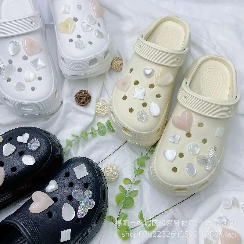 White Korean Style Slipper for Women