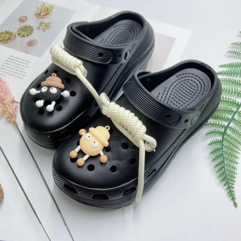 White Korean Style Slipper for Women