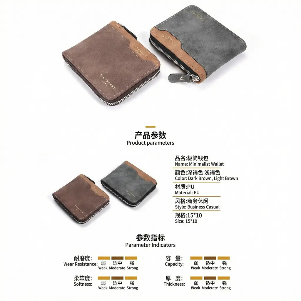 Men's Genuine Leather Belt Wallet with Automatic Buckle — feature 15