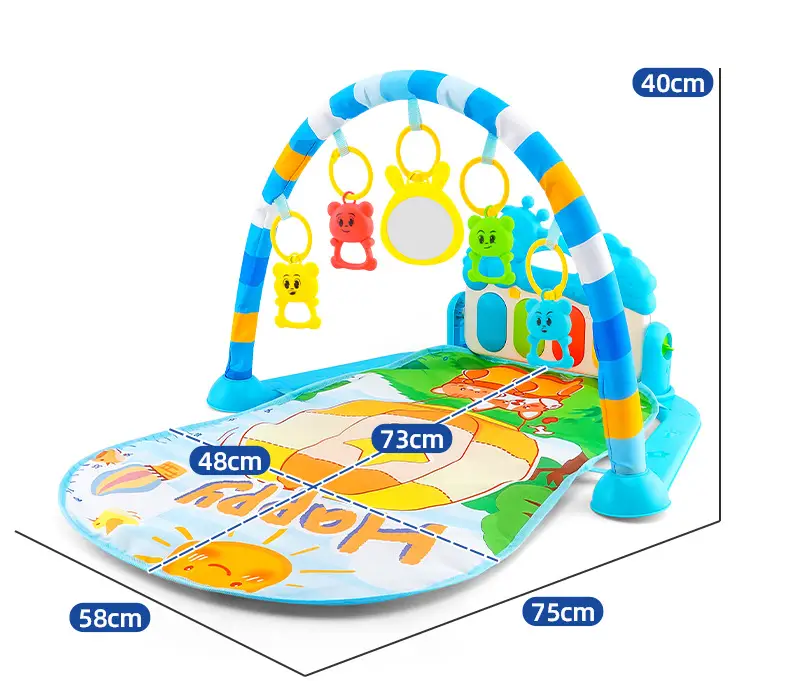 Newborn Baby Piano Gym Mat with Music Toys — feature 16