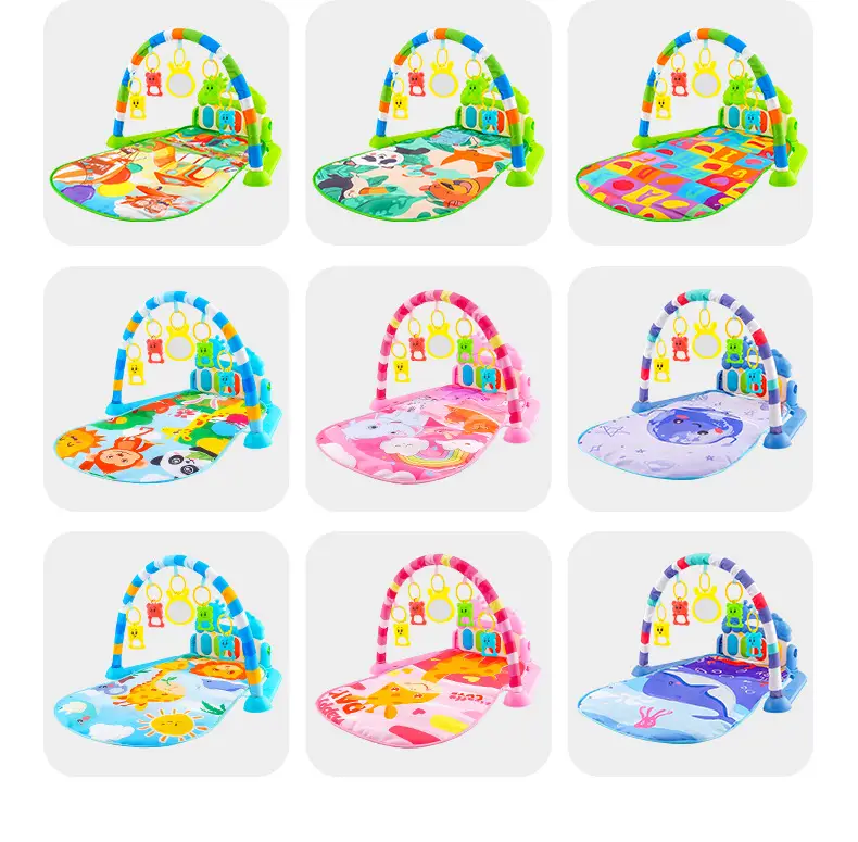 Newborn Baby Piano Gym Mat with Music Toys — feature 4