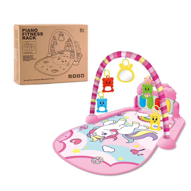 Newborn Baby Piano Gym Mat with Music Toys - Image 2