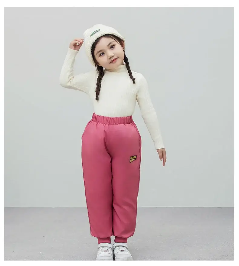 Children's Warm Down Pants for Boys & Girls Winter Outdoor Wear — feature 10