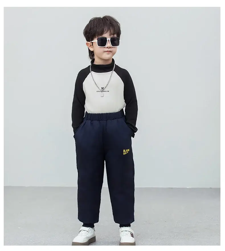 Children's Warm Down Pants for Boys & Girls Winter Outdoor Wear — feature 13