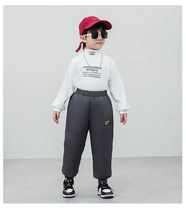 Children's Warm Down Pants for Boys & Girls Winter Outdoor Wear — feature 16