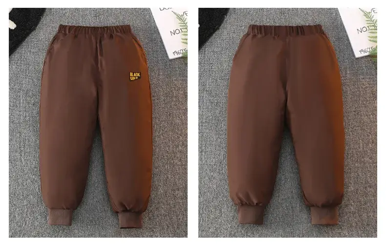 Children's Warm Down Pants for Boys & Girls Winter Outdoor Wear — feature 24