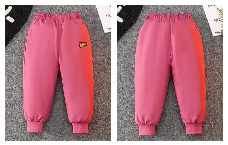 Children's Warm Down Pants for Boys & Girls Winter Outdoor Wear — feature 27