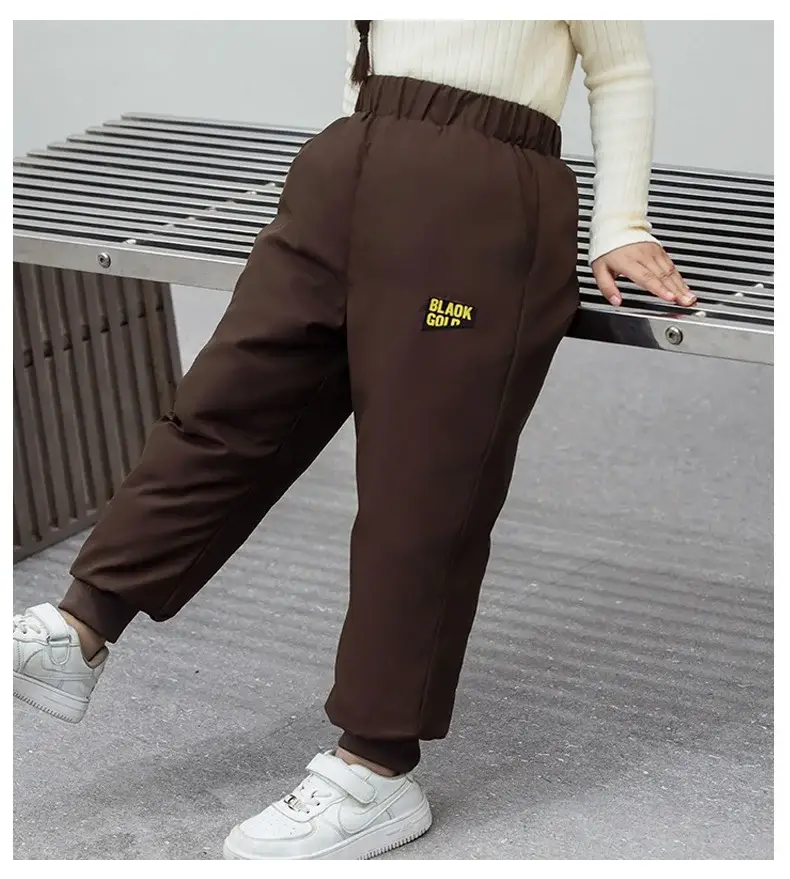 Children's Warm Down Pants for Boys & Girls Winter Outdoor Wear — feature 8