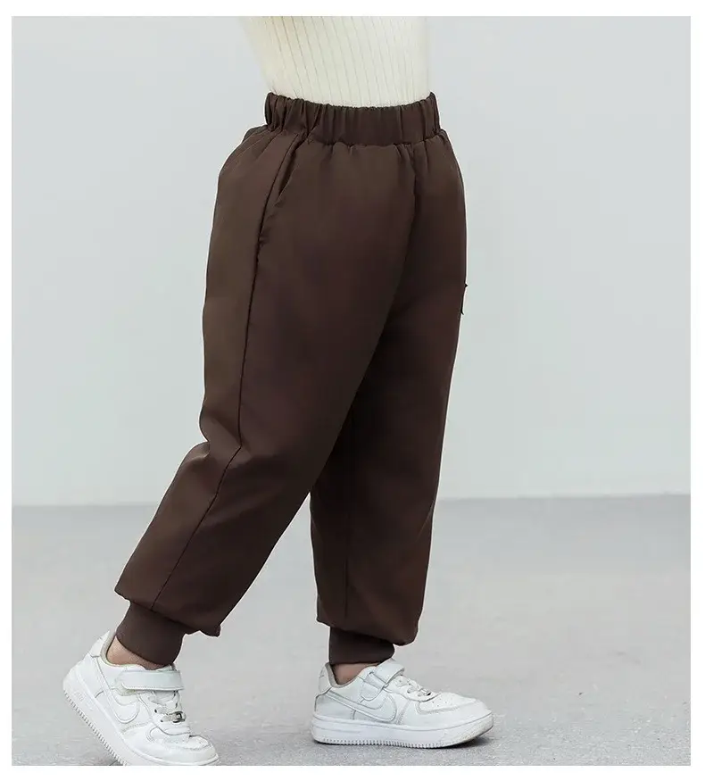 Children's Warm Down Pants for Boys & Girls Winter Outdoor Wear — feature 9