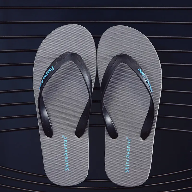 Men's Red Korean Style Flip Flops Summer - Image 6