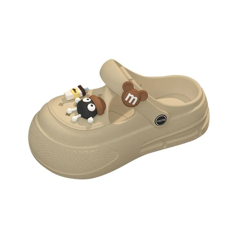 Eva Clogs Mary Summer Outdoor Wear 2026 New Cartoon Non-Slip Thick-Soled Height-Increasing Beach Closed-Toe Slippers for Women - Image 2