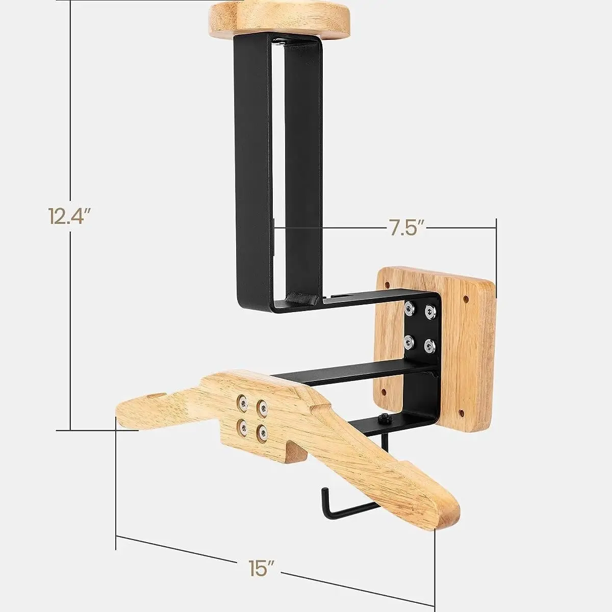 Wall-Mounted Tactical Helmet & Jacket Storage Rack - Image 7