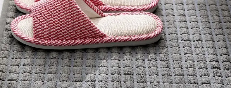 Linen Slippers Men's Summer Cotton and Linen Home Cloth Indoor Home Non-Slip Household Four Seasons Women's Cotton and Linen Linen Linen Slippers — feature 12
