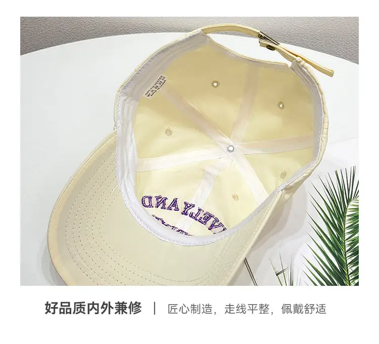 Korean Style Letter Cap Men Women Summer Durable Breathable — feature 5