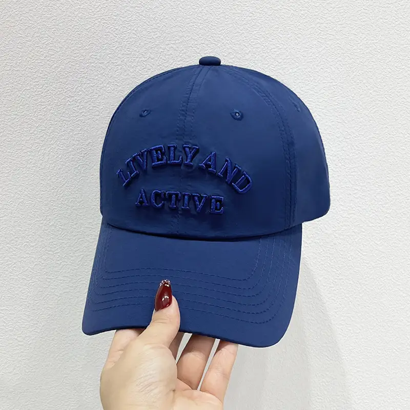 Korean Style Letter Cap Men Women Summer Durable Breathable