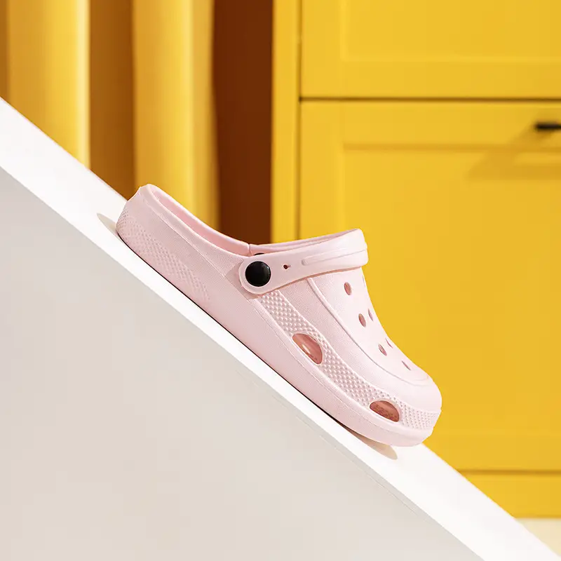 New Men Women Hole Shoes Summer Indoor Outdoor Couple Foam Lightweight Drifting Shoes - Image 8