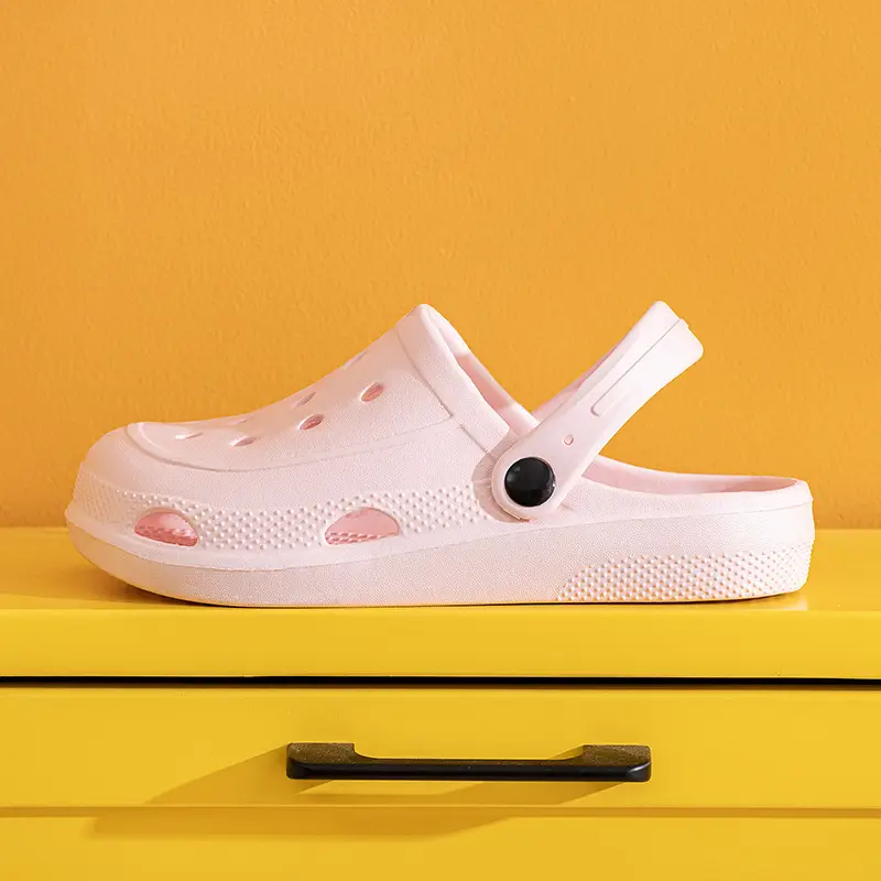 New Men Women Hole Shoes Summer Indoor Outdoor Couple Foam Lightweight Drifting Shoes - Image 9