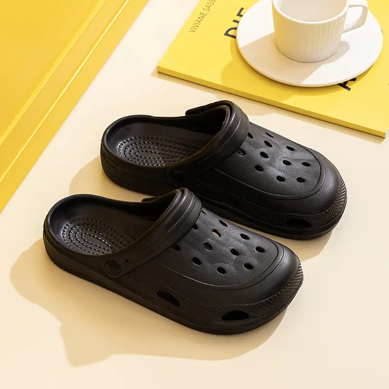 New Men Women Hole Shoes Summer Indoor Outdoor Couple Foam Lightweight Drifting Shoes - Image 6