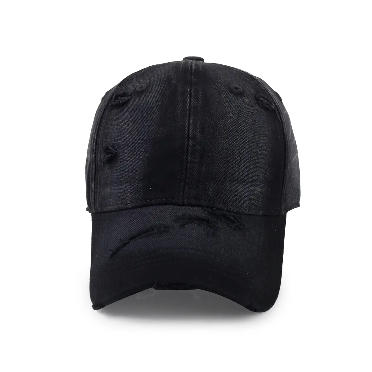 Washed Ripped Baseball Cap Men Women Casual South Korea — feature 8